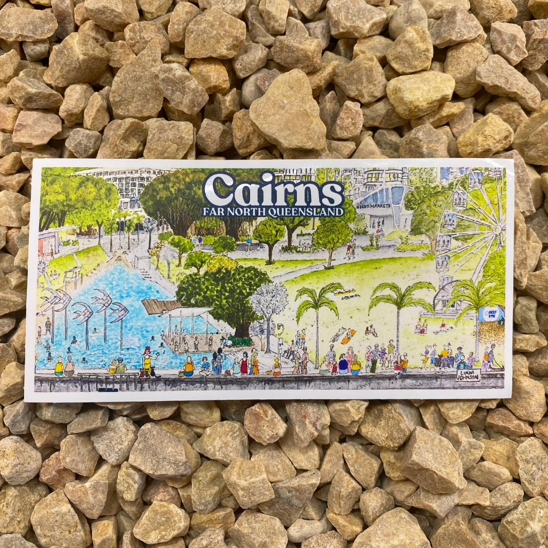Cairns Esplanade Sticker