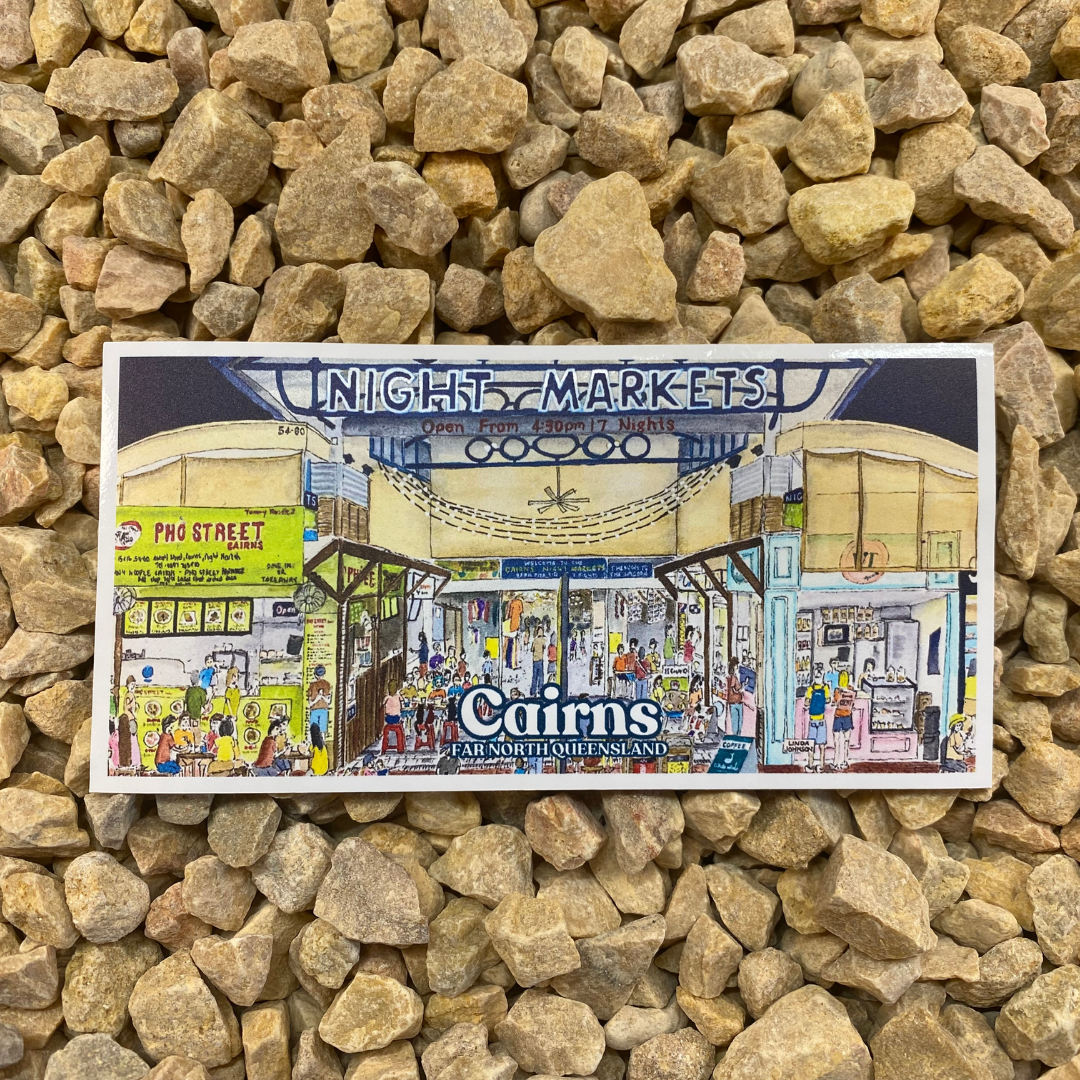 Night Market Sticker