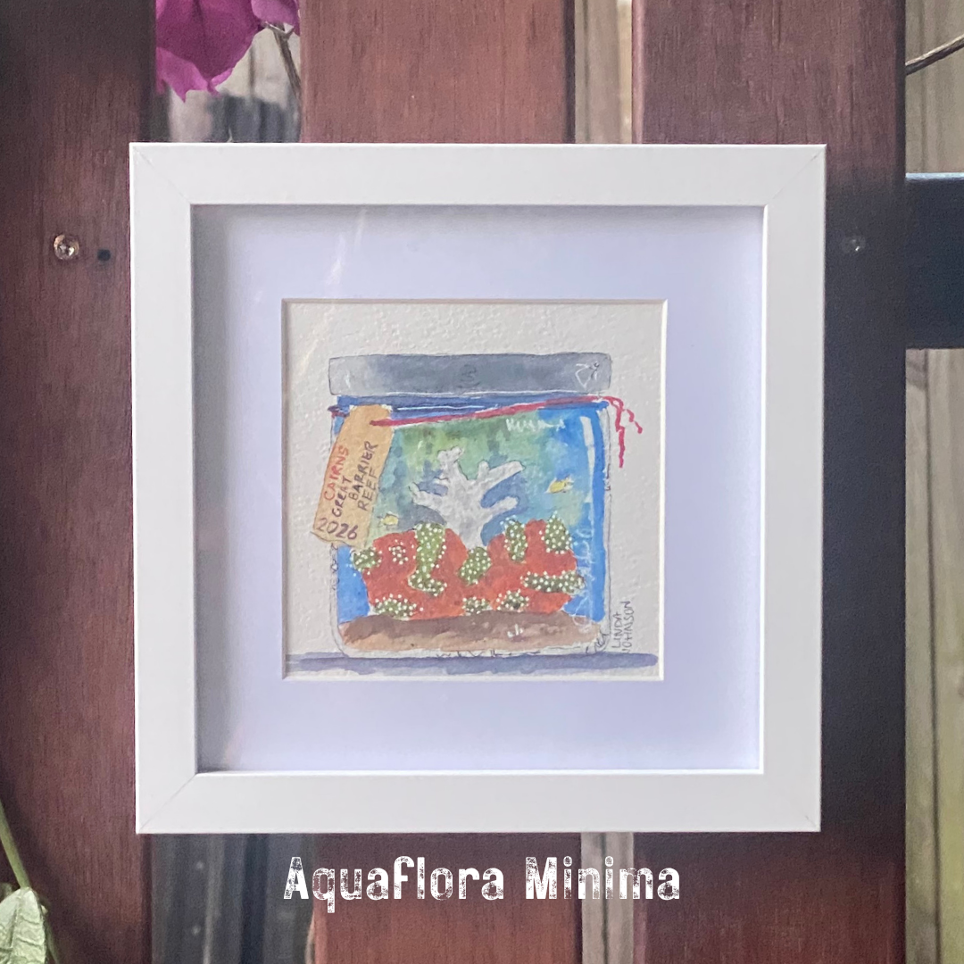 Aquaflora Minima Coral Keepsake Painting