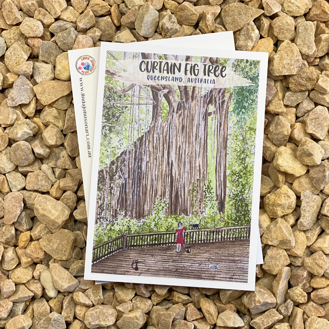 Curtain Fig National Park Postcard