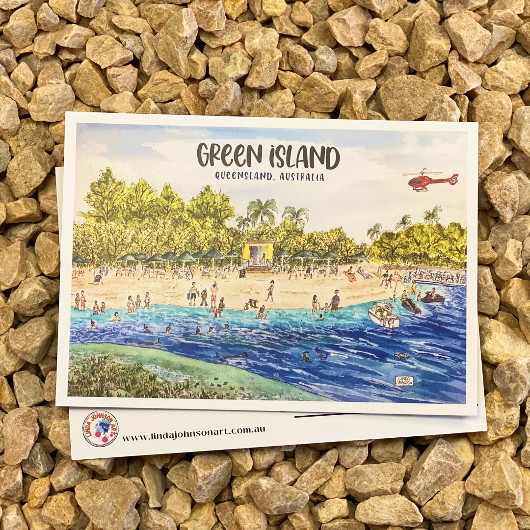 Green Island Postcard