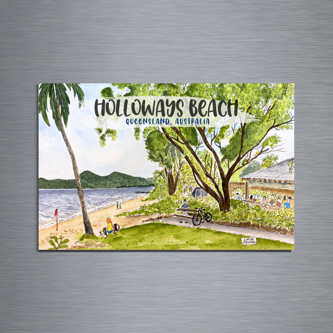 Holloways Beach Magnet