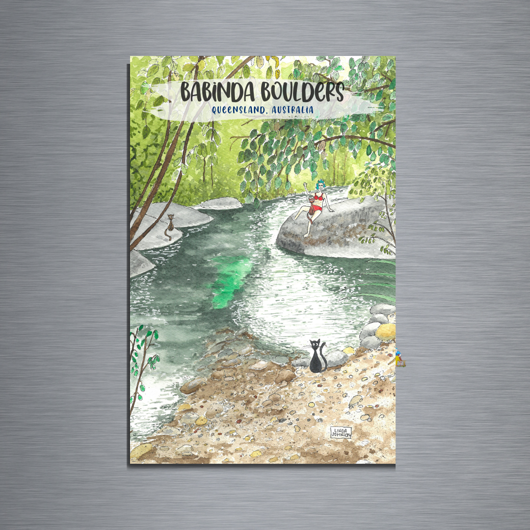 Babinda Boulders Magnet
