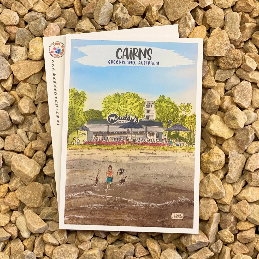 Cairns - Muddy's Cafe Postcard