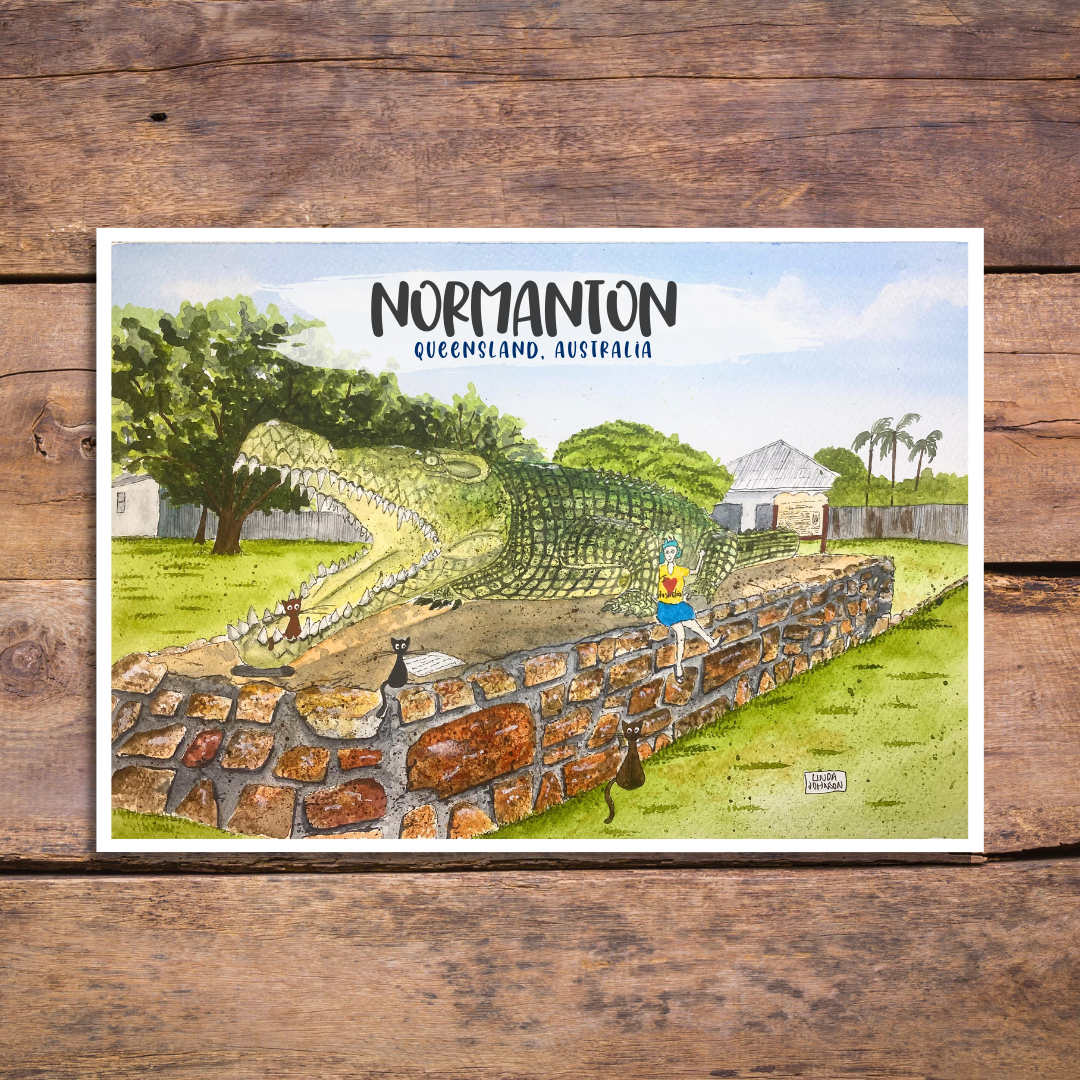 Normanton Postkarte