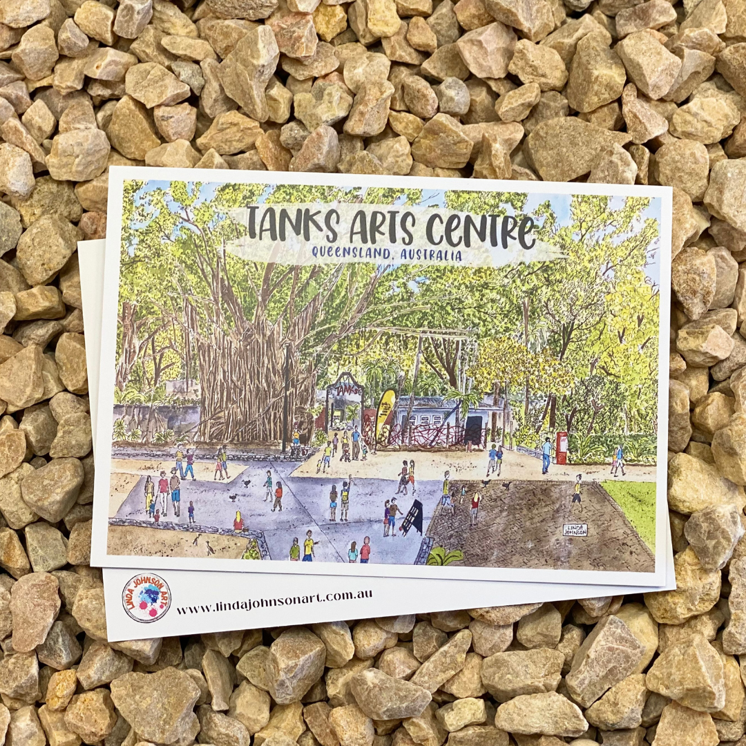Tanks Arts Centre Postcard