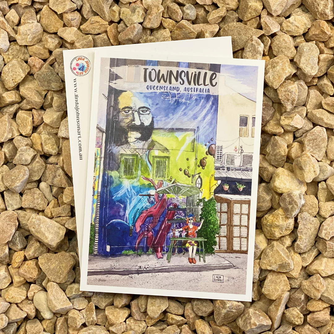 Townsville Street Art Postcard.