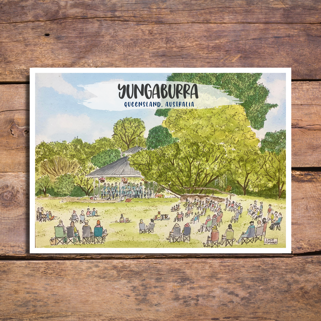 Yungaburra - Rotunda Postcard