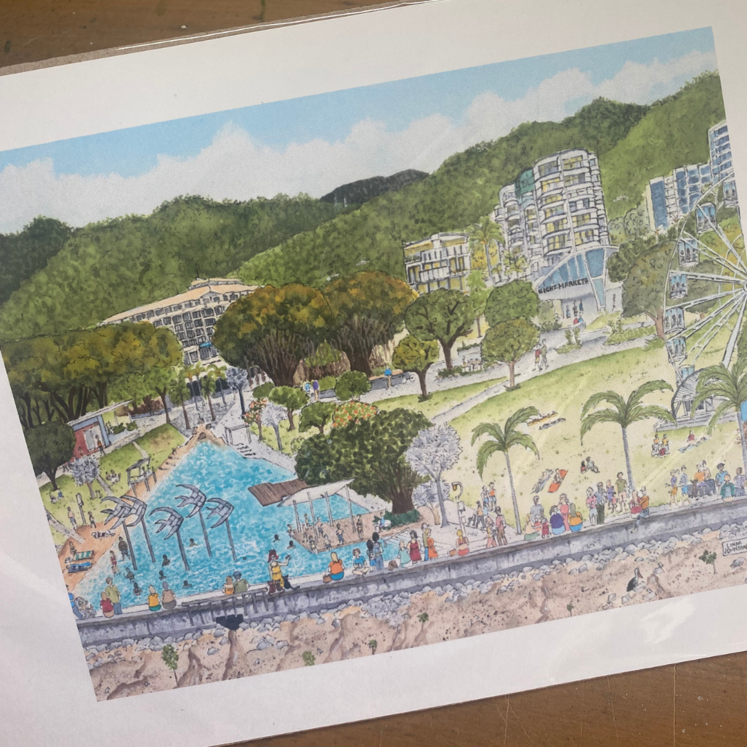 Cairns Esplanade Print