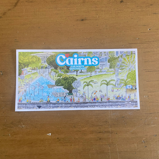 Cairns Esplanade Sticker