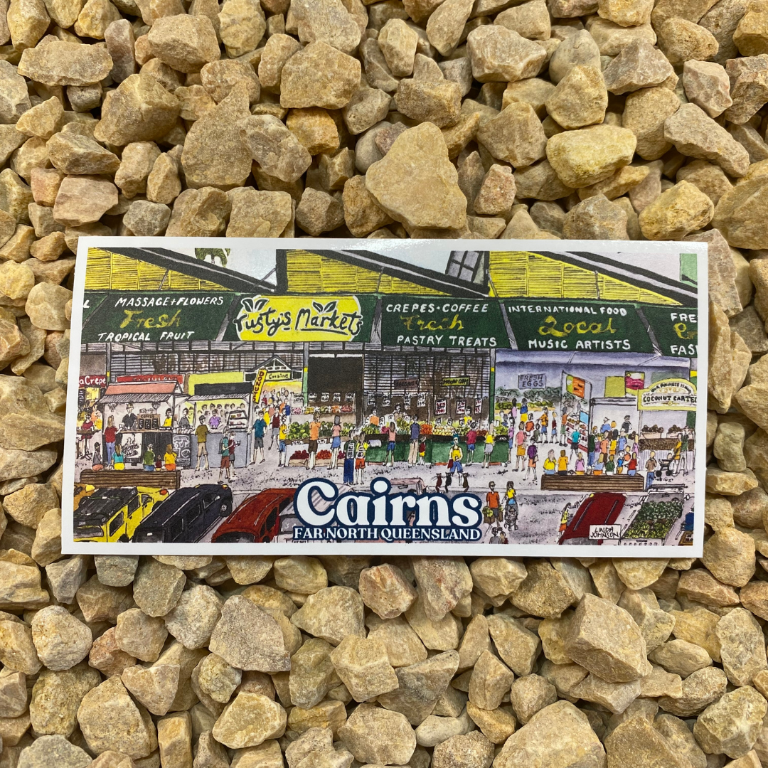 Rusty's Market Sticker