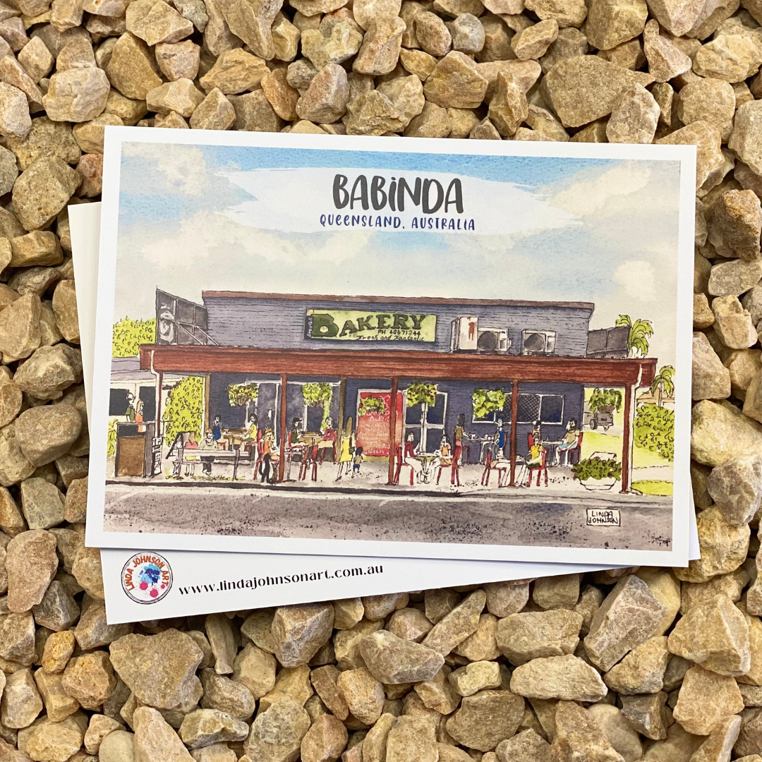 Babinda Bakery Postcard