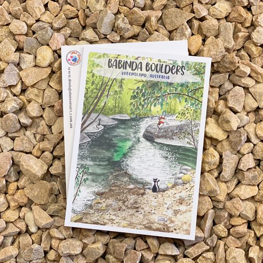 Babinda Boulders Postcard