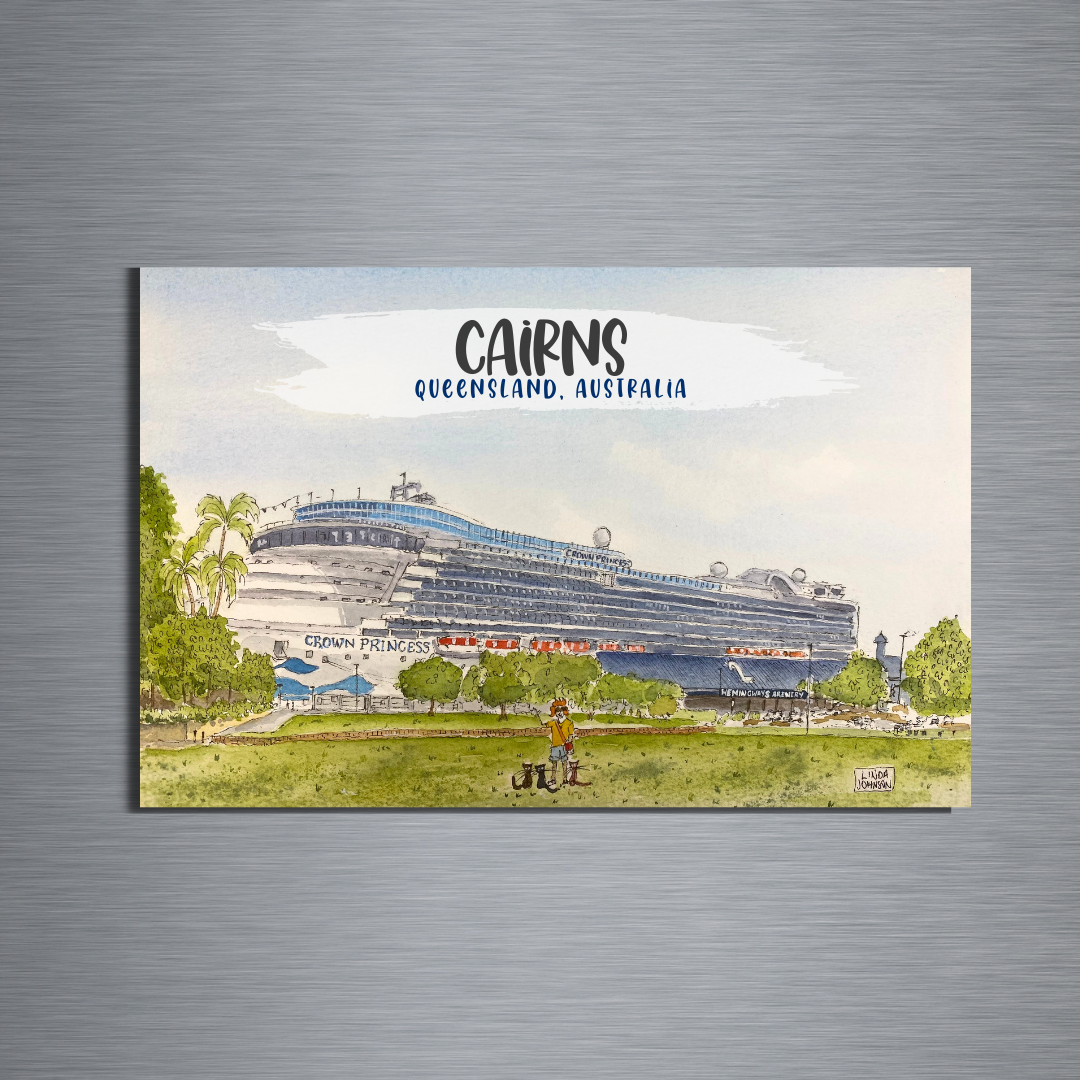 Cairns - Crown Princess magnet