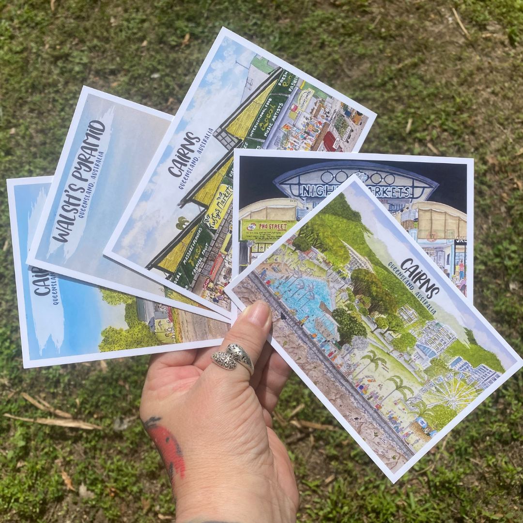 Cairns Favourite Postcard Bundle.