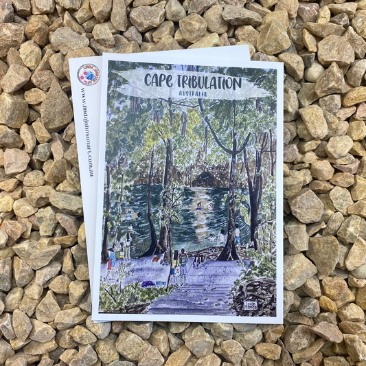 Cape Tribulation - Mason"s Swimming Hole Postcard