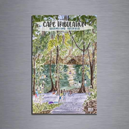 Cape Tribulation - Masons swimming hole magnet
