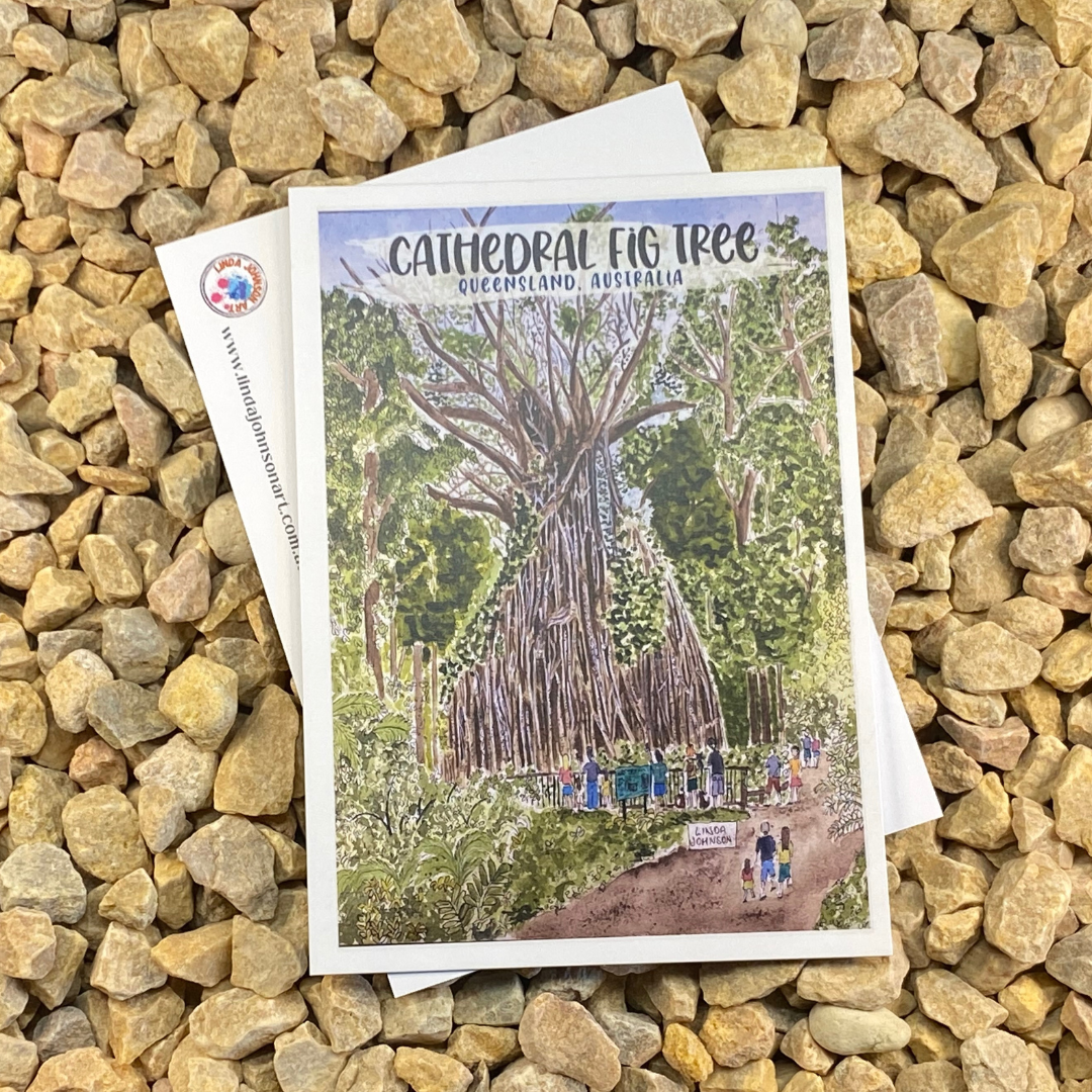 Cathedral Fig Tree Postcard