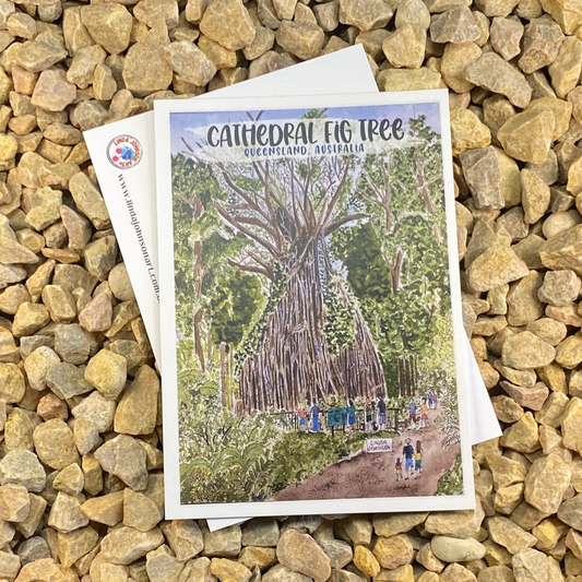 Cathedral Fig Tree Postcard