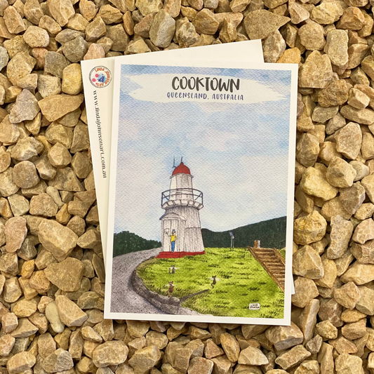 Cooktown - Grassy Hill Postcard.