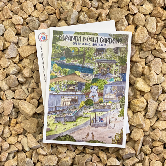 Kuranda Koala Gardens Postcard