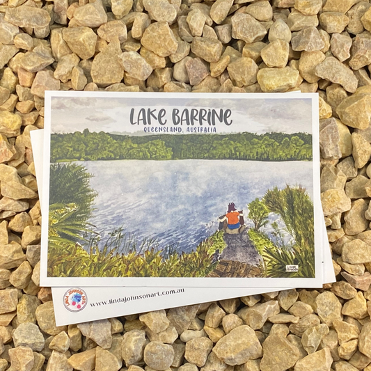 Lake Barrine Postcard