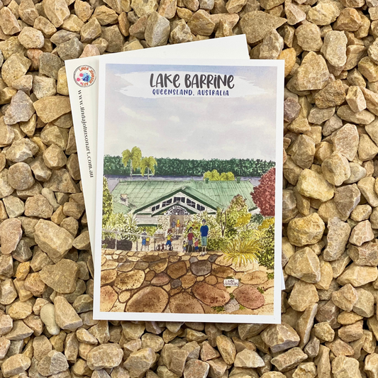 Lake Barrine Postcard