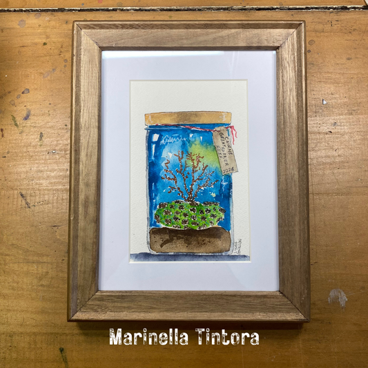 Marinella Tintora Coral Keepsake Painting