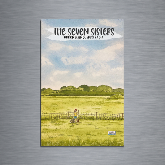 Seven Sisters Fridge Magnet