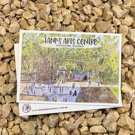 Tanks Arts Centre Postcard