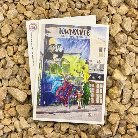 Townsville Street Art Postcard.