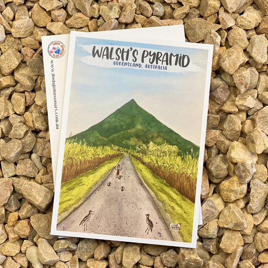 Walsh's Pyramid Postcard