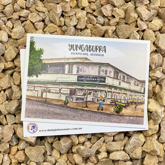 Yungaburra Hotel Postcard
